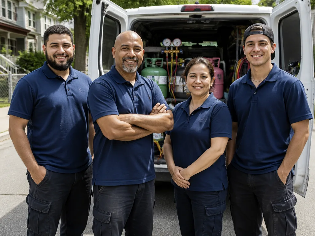 Heat Pump Repair Troy team