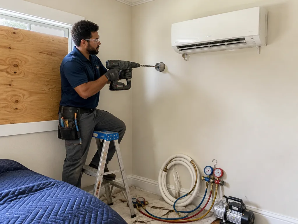 Ductless Mini-Split Installation