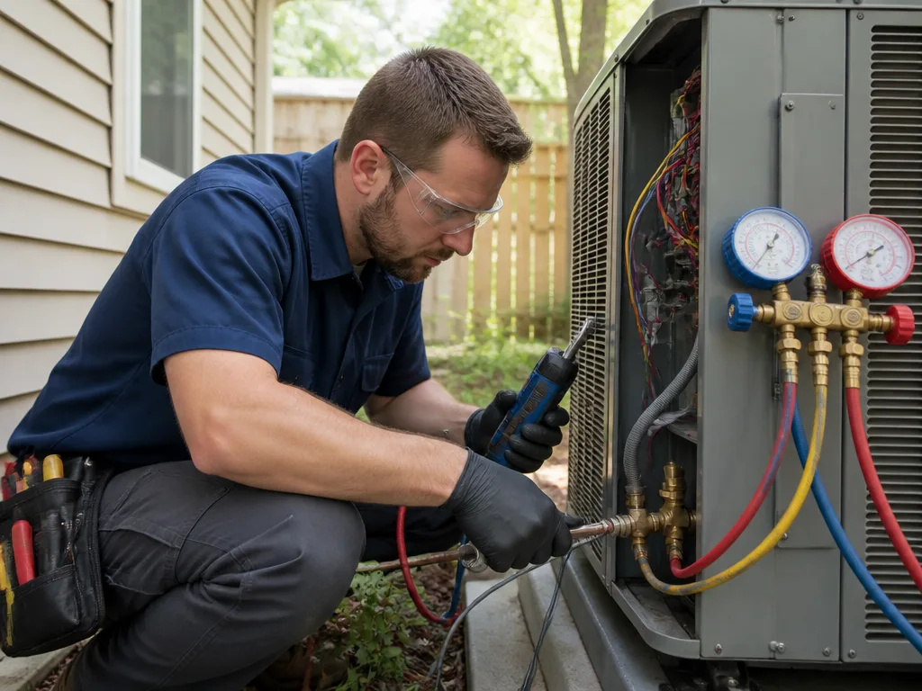 Refrigerant Leak Repair